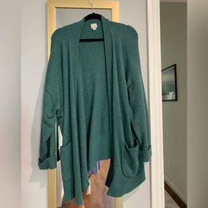 Ava & Viv Mint Green Teal Sweater
